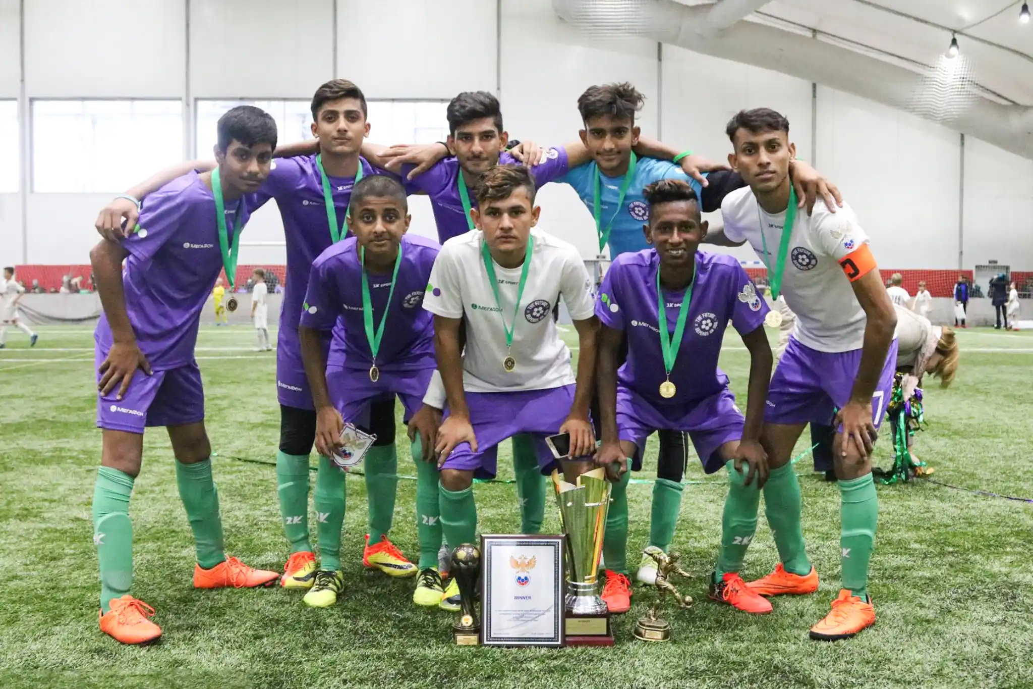 Champions of XI Nations Tournament Russia - The Future Depends On You