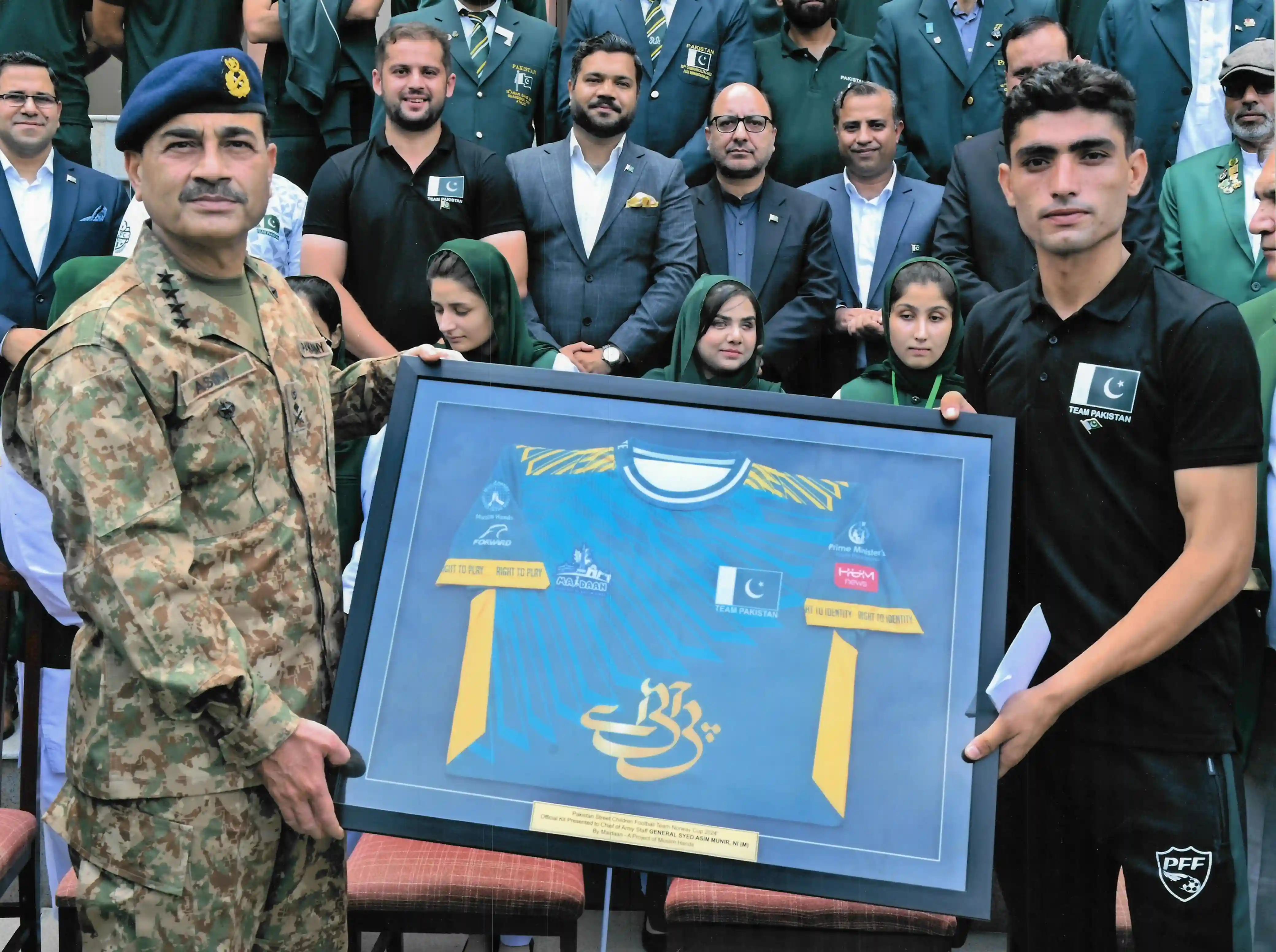 Honor by Chief of Army Staff